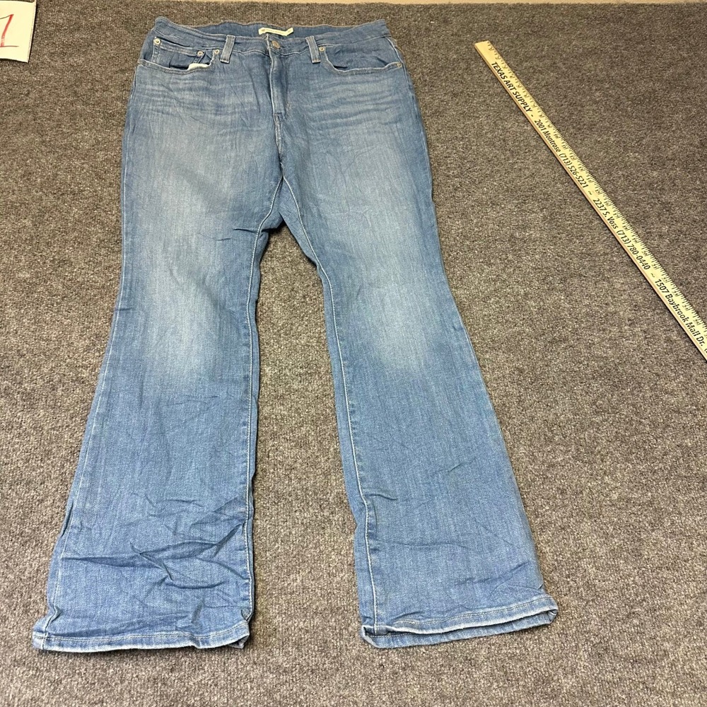 Levi's Jeans Womens Size 32 Light Blue 725 High Rise Bootcut Denim Casual
